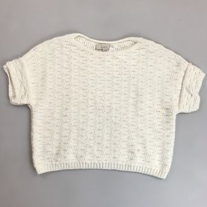 ANN TAYLOR Loft Cropped Sweater